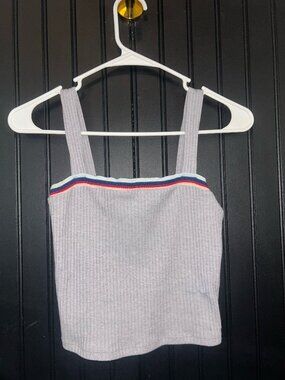 Sporty Casual Ribbed Tank